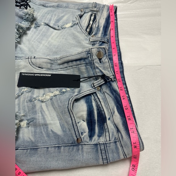 Nwt; ROCKSTAR ORIGINAL Men's Honor Stacked Flare Jean - Picture 4 of 12